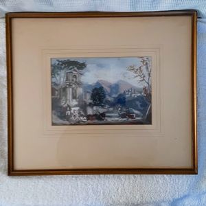 (1822-1878) Samuel Bough Original Watercolor